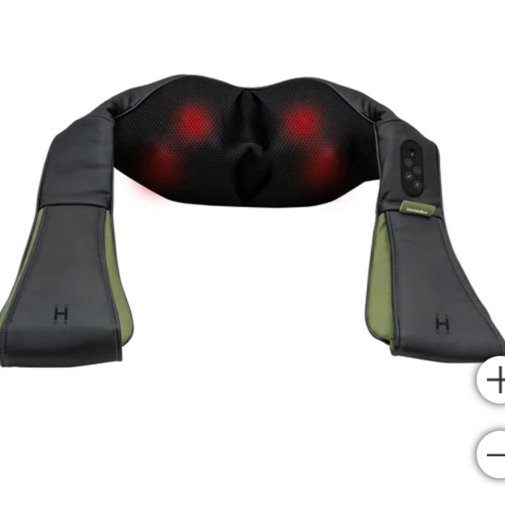 HoMedics Rechargeable Shiatsu Neck & Body Massager with Heat